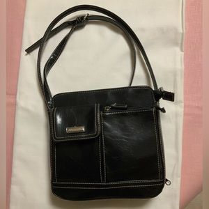 Rosetti Black Crossbody with multiple pockets